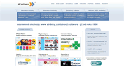 Desktop Screenshot of mkweb.cz