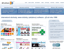 Tablet Screenshot of mkweb.cz